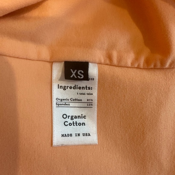 Groceries Apparel Cami Crop in Peach Pit | Fitted Crop Top Tank | Rare | XS - Picture 10 of 13